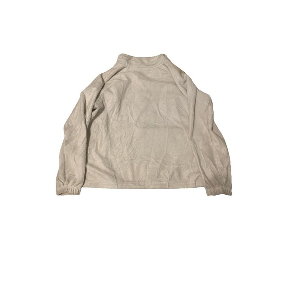 Columbia Women's White Fleece Full Zip Jacket Size XL - Picture 4 of 4